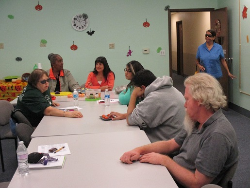 It is fun to be at a Braille club meeting.